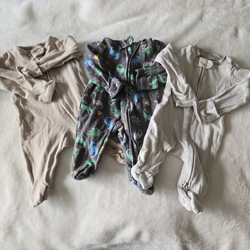 Carter's Long Sleeve Footies Bundle